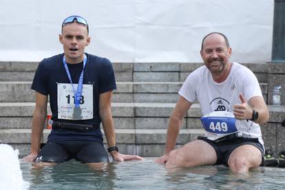 FOTO Završio je Zagrebački maraton. Neki se okupali u Manduševcu, bilo je i suza...