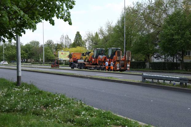 Zagreb: Završni radovi na podvožnjaku kod Vjesnika