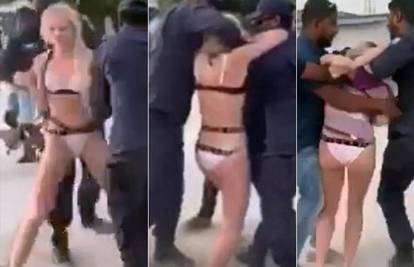 Snimka s Maldiva: Priveli je jer je bila u bikiniju, otimala im se