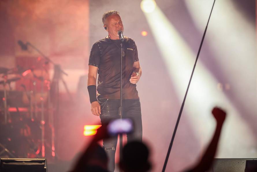 Šibenik: Koncert Marka Perkovića Thomsona na Šibenskom Šubićevcu