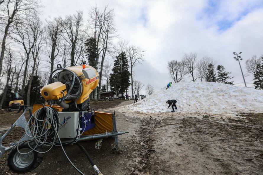U prvim danima siječnja zagrebačko Sljeme bez hladne zime i pravog snijega