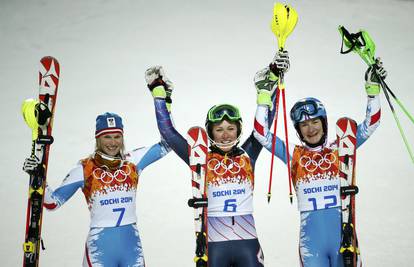 Shiffrin uzela slalomsko zlato, Tina Maze ostala bez medalje