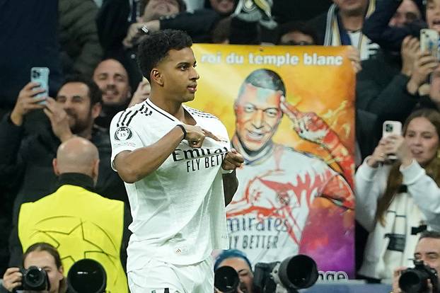 REAL MADRID CF v ATLETICO DE MADRID. CHAMPIONS LEAGUE 2024/2025. ROUND OF 16. 1ST LEG MATCH.