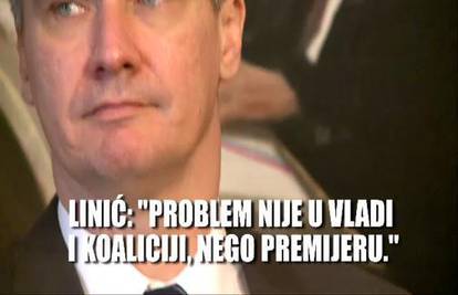 "Problem nije u Vladi i koaliciji, nego u premijeru"