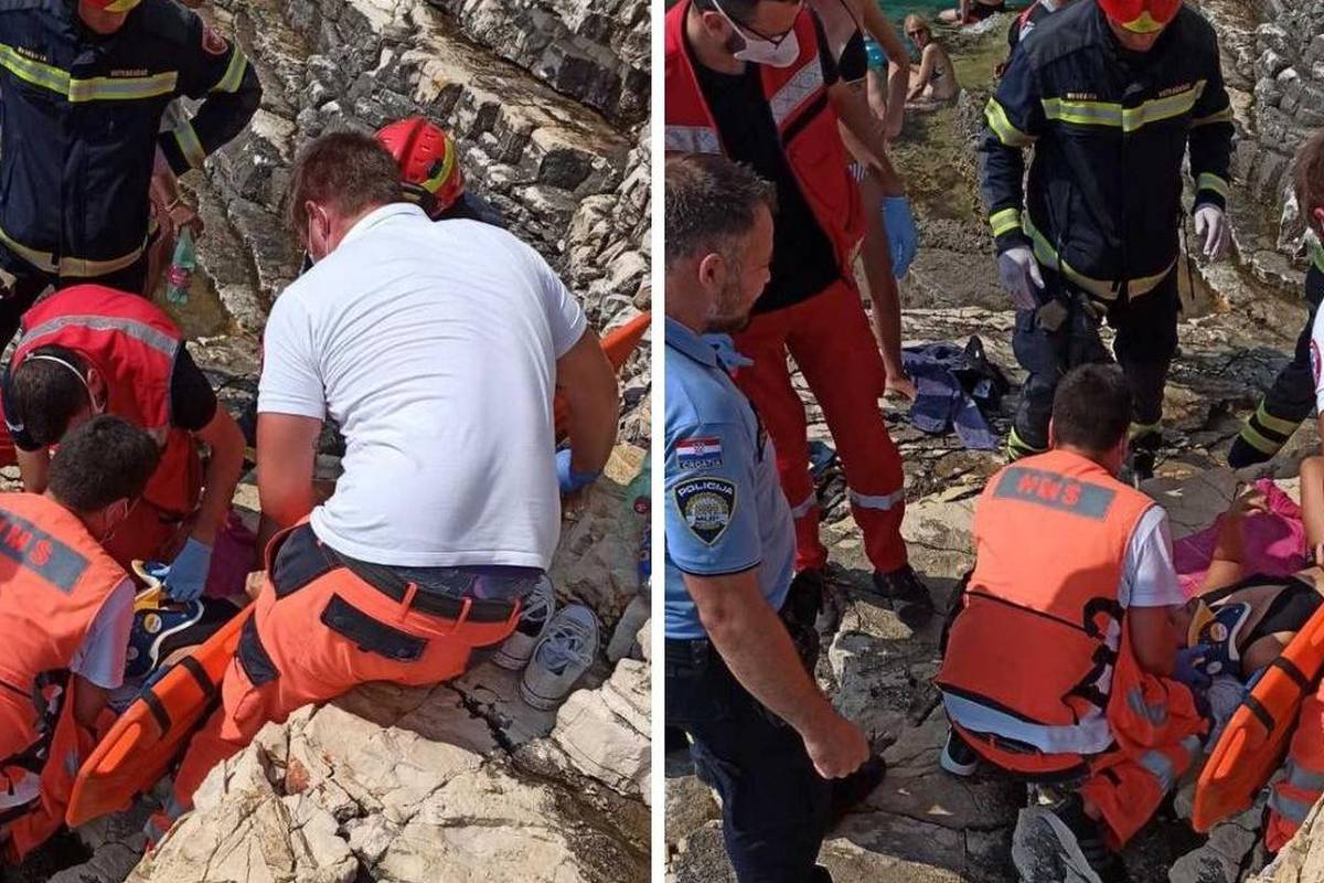 Turistkinja skakala u more s 14 metara i teško ozlijedila leđa