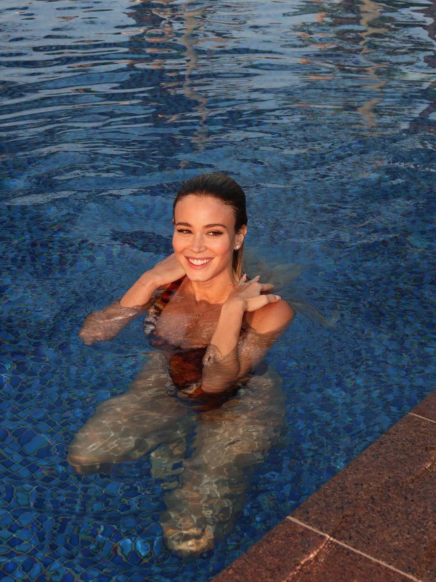 FOTO Diletta ni u sedmom mjesecu trudnoće ne odustaje od poziranja u donjem rublju