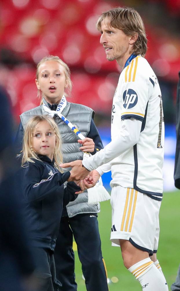FOTO Tata, opet si prvak: Evo kako je Modrić slavio s obitelji