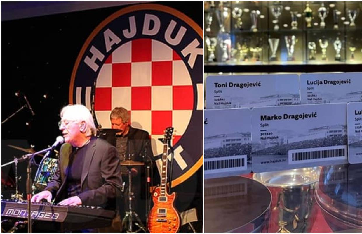 Sva Oliverova unučad učlanila se u Hajduk na djedov rođendan