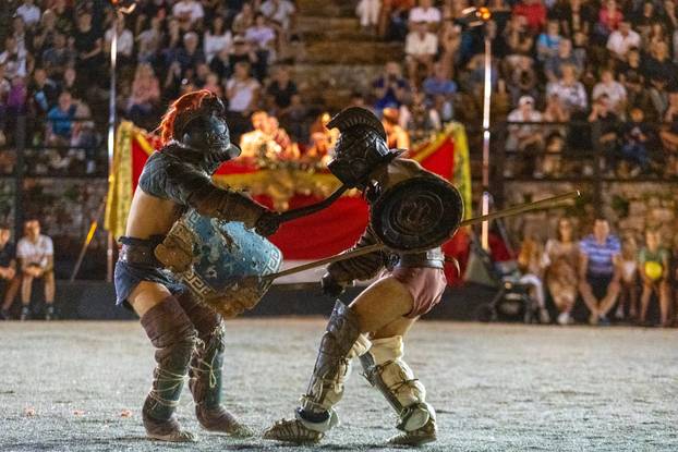 Borbe gladijatora u pulskoj Areni