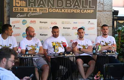 Na 15. kamp za rukometne golmane u Omišu stigli Gerard, Mandić, Ivić, Hallgrimsson...
