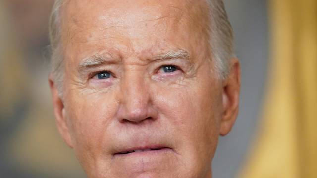 U.S. President Joe Biden delivers remarks at the White House in Washington