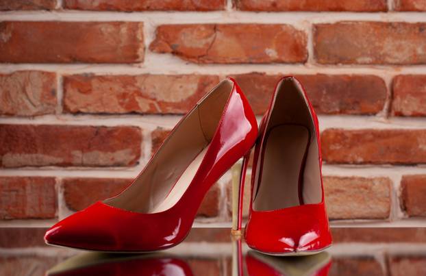 Red high heels