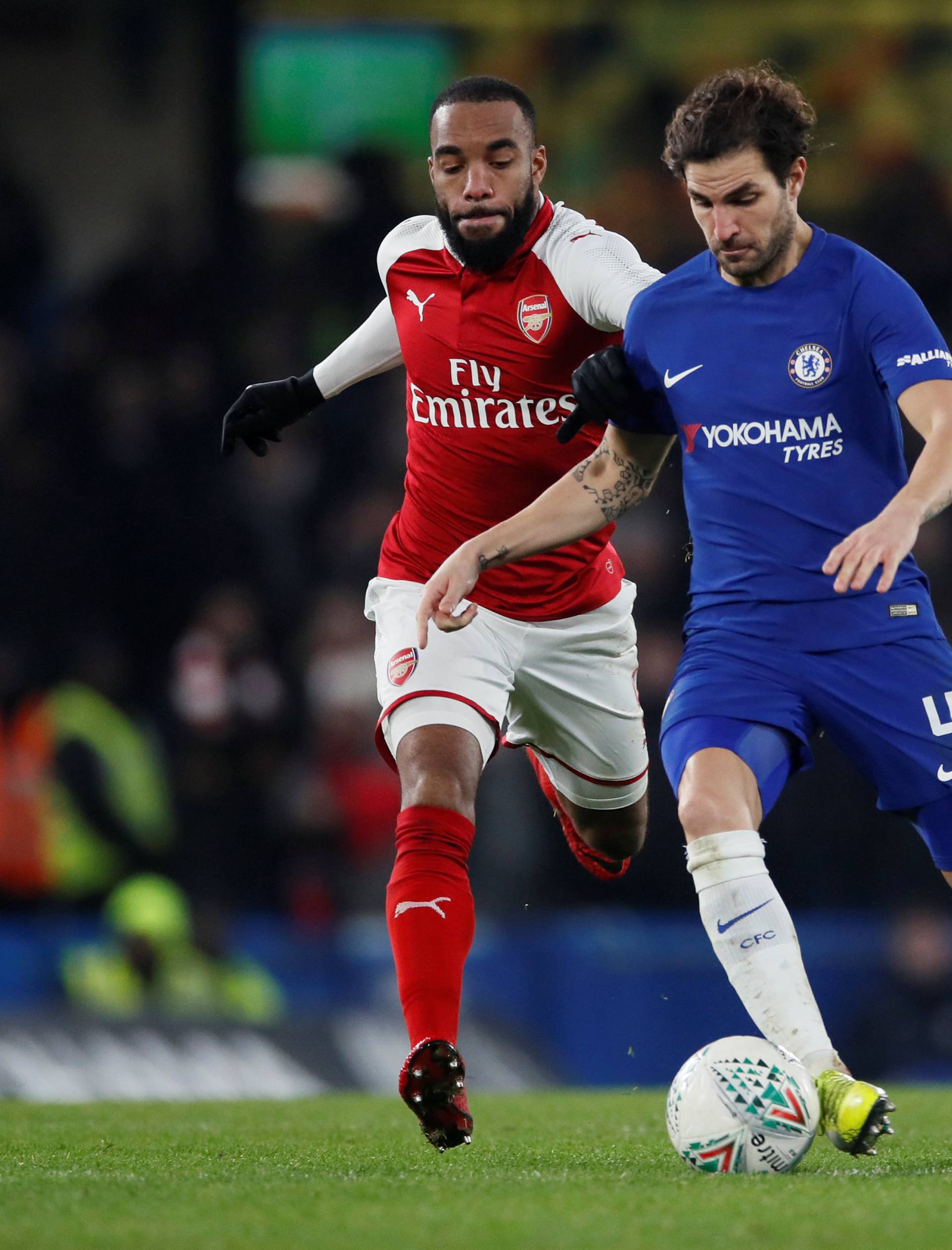 Carabao Cup Semi Final First Leg - Chelsea vs Arsenal