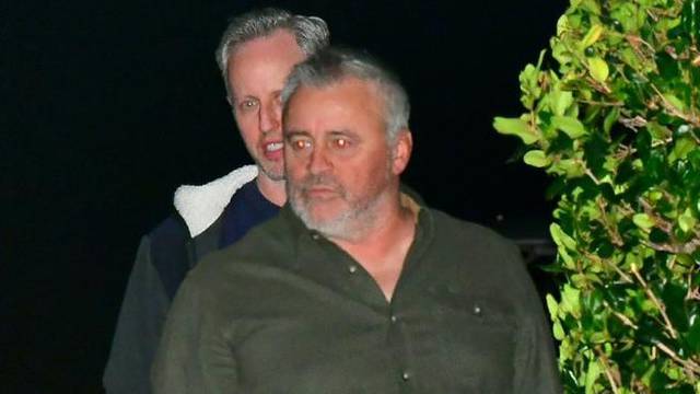 *EXCLUSIVE* Matt LeBlanc Seen out to dinner For The First Time Since Friend Matthew Perry's Passing **WEB MUST CALL FOR PRICING**
