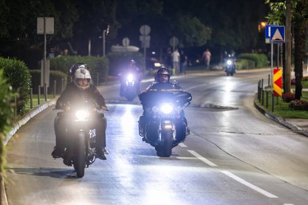 Medulin: Prvi dan H.O.G. Rallyja, susreta zaljubljenika u Harley Davidson iz svih zemalja