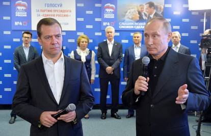 U Rusiji ništa novo: Putinova stranka je nadmoćno pobijedila