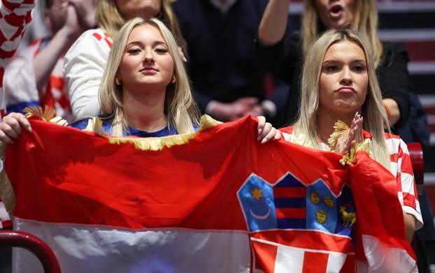 Susret Švedske i Hrvatske u prvom krugu EHF Europskog prvenstva, navijači