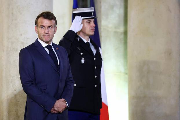 Croatia's Prime Minister Andrej Plenkovic visits Paris