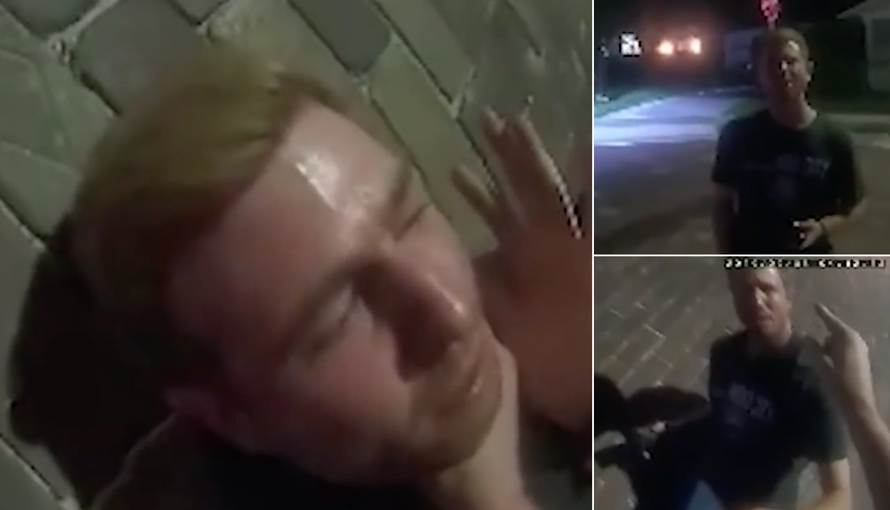 Šokantna snimka: Policajac u SAD-u guši i gura uhićenog...