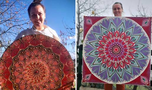 Sla&dstrok;ana izra&dstrok;uje mandale koje unose ljepotu u svaki prostor