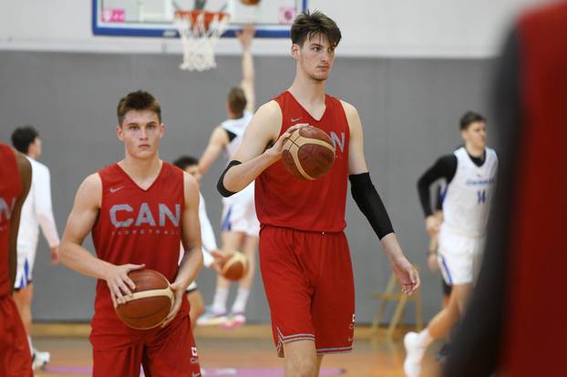 Šibenik: Guinessov rekorder, 17-godišnji kanadski košarkaš Olivier Rioux, visok je 231cm