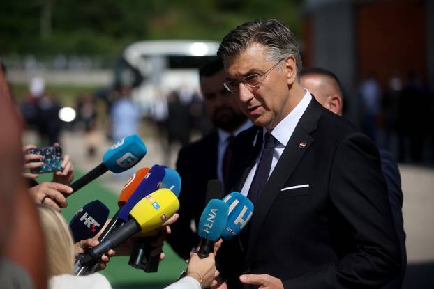 Andrej Plenković na obilježavanju 30. godišnjice genocida u Srebrenici