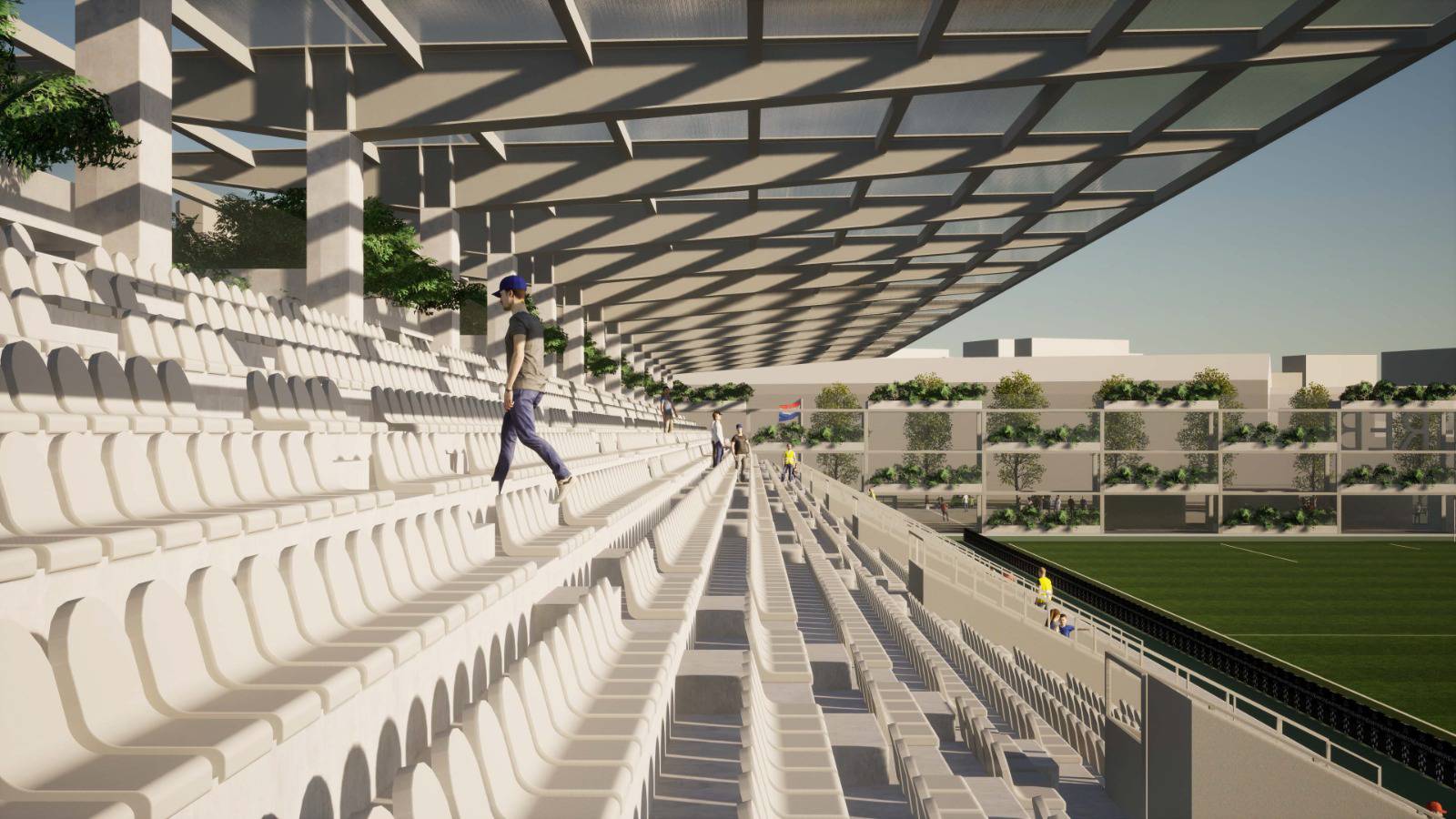 Ovako će izgledati novi stadion na kojem će igrati Dinamo. Grad kaže: Završetak u godinu dana