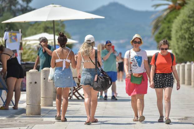 Zadrani i njihovi gosti uspješno se nose s vrućinama