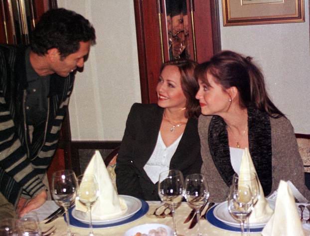 Zagreb: Gabriela Spanic u posjetu gradu Zagrebu, arhivske fotografije