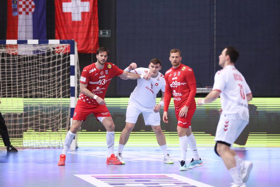 Osijek: Prijateljska utakmica između Hrvatske i Švicarske