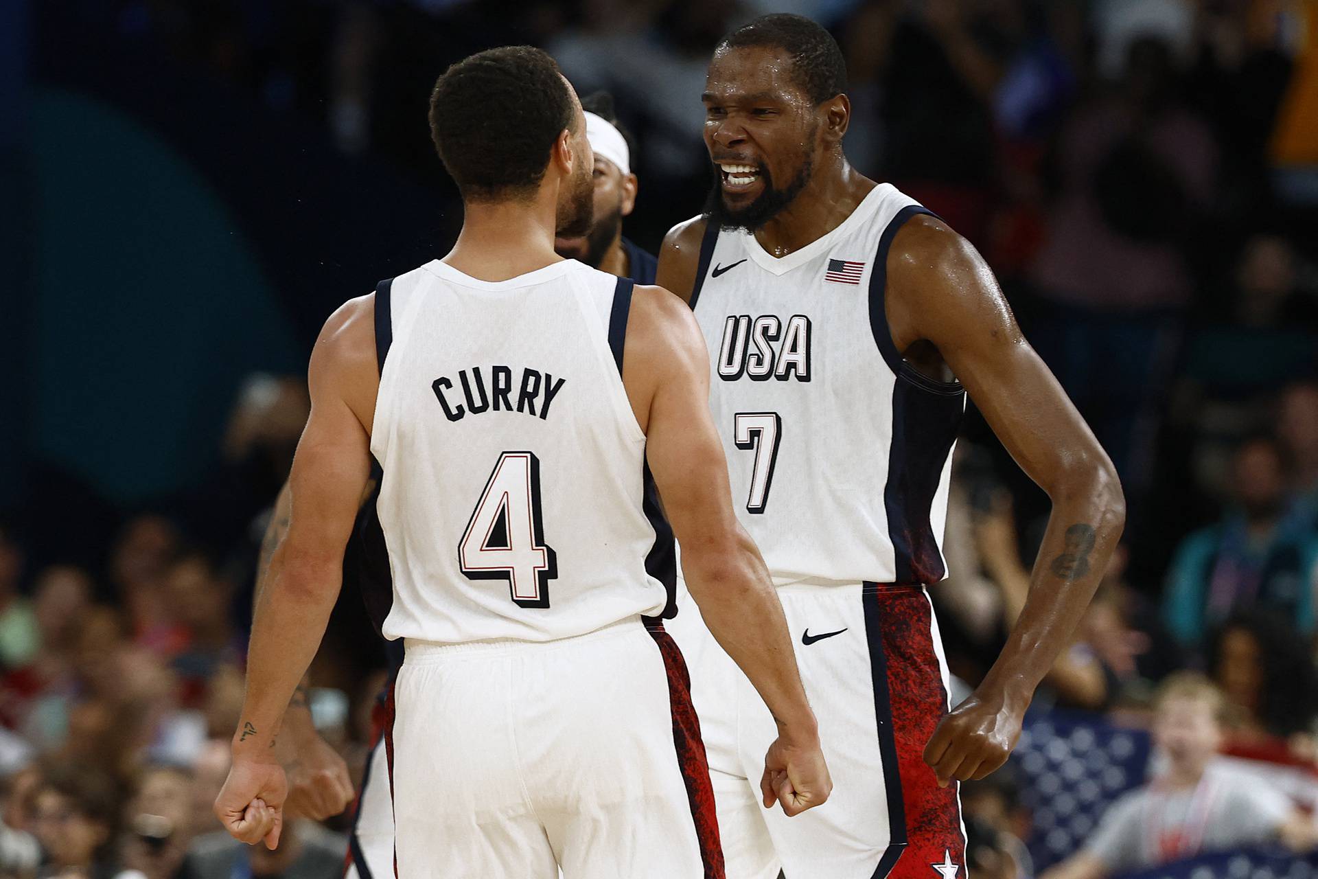 Basketball - Men's Semifinal - United States vs Serbia