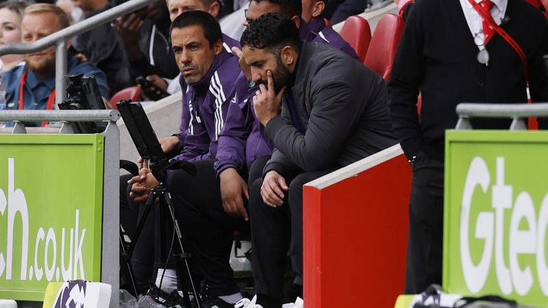 Manchester United doživel nov poraz, trener Ruben Amorim na robu odpuščanja