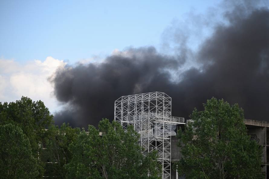 Zagreb: Buknuo požar kod sveučilišne bolnice 