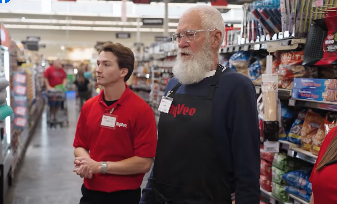 David Letterman 'zaposlio' se u trgovini: 'Nikad ne znaš na kog ćeš naletjeti dok kupuješ ovdje'