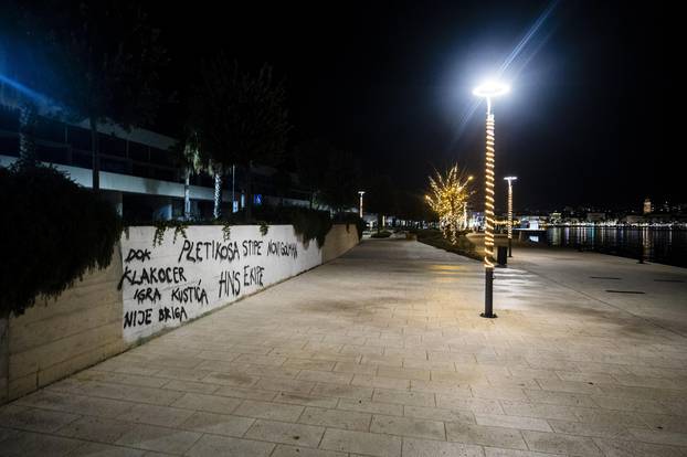 Po Splitu osvanuli uvredljivi grafiti o Stipi Pletikosi