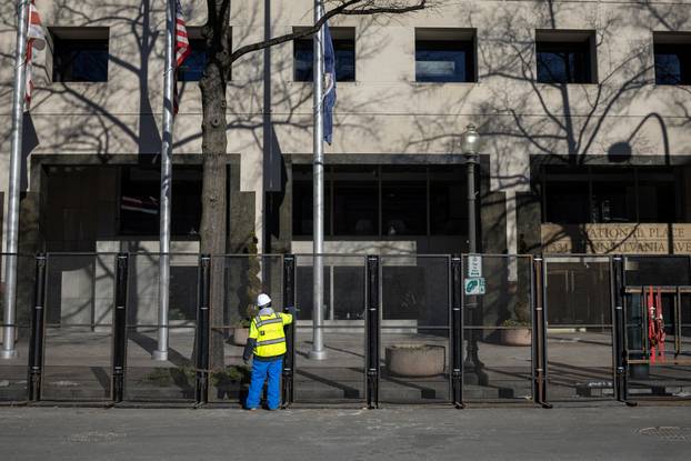 Preparations ahead of U.S. President-elect Trump's inauguration in Washington