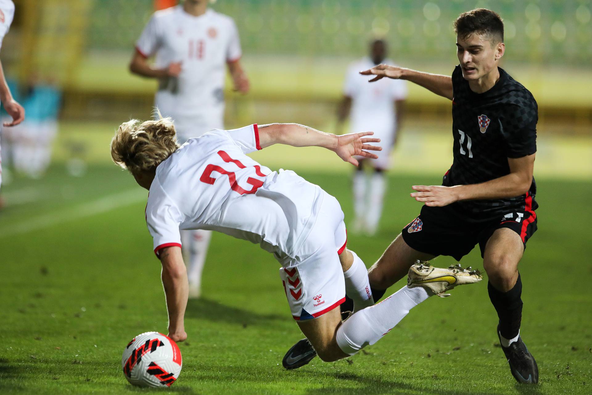 Hrvatska U-21 reprezentacija nadigrala je reprezentaciju Danske s 2:1