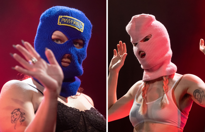 Pussy Riot nastupile u Zagrebu, tijekom koncerta nosile maske