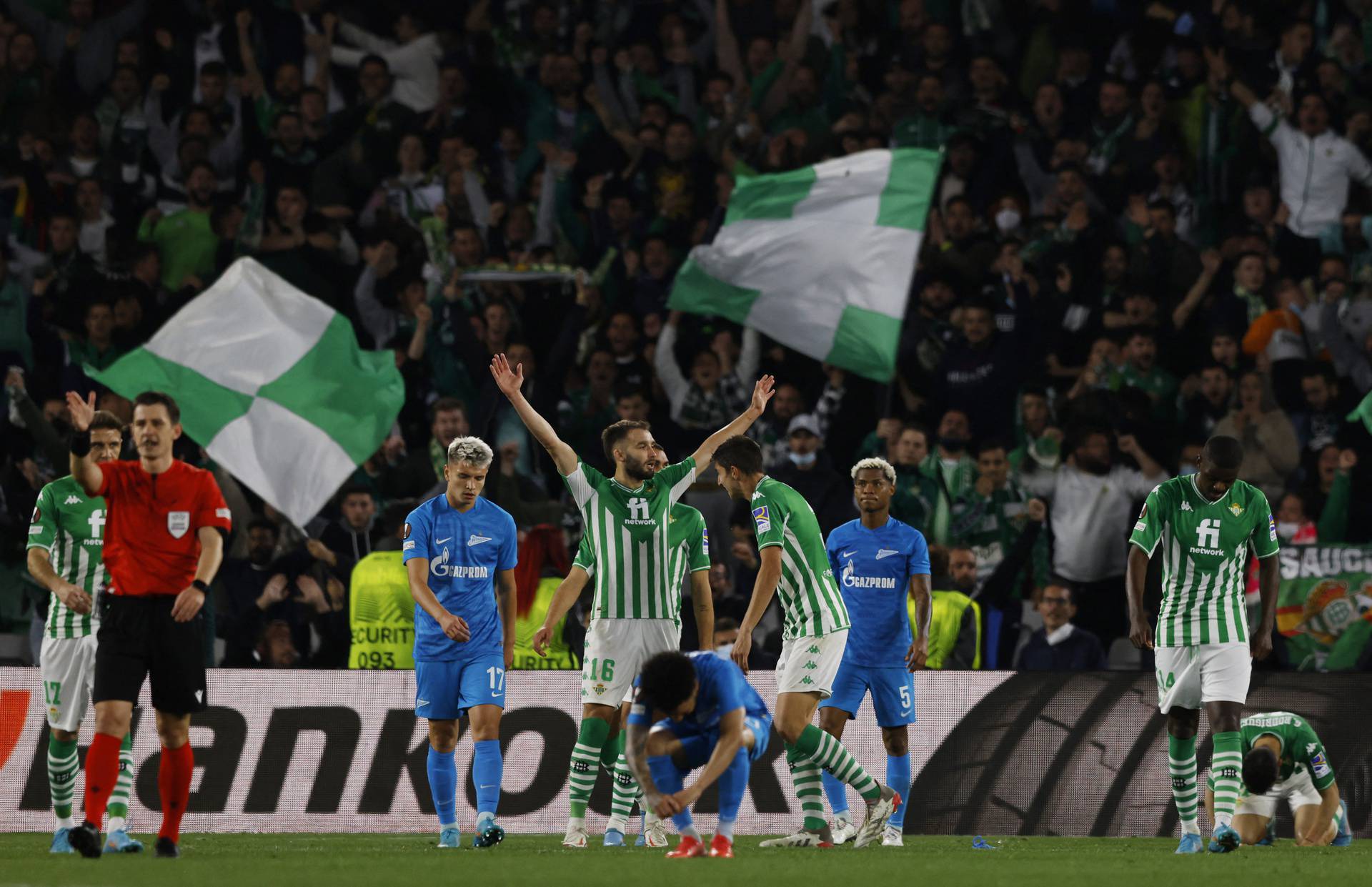 Europa League - Play Off Second Leg - Real Betis v Zenit St Petersburg