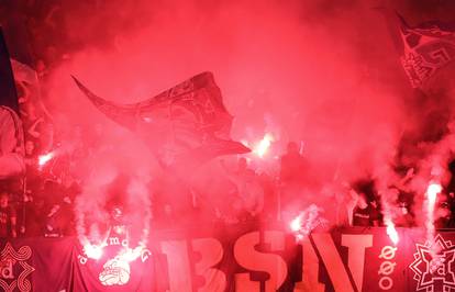 Navijači na stadionu Maksimir na utakmici između Dinama i Šerifa