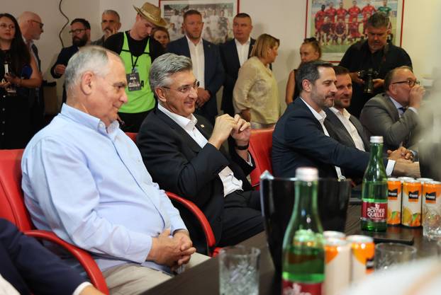 Split: Predsjednik Vlade Andrej Plenković na otvorenju Europskog prvenstva u ragbiju 7