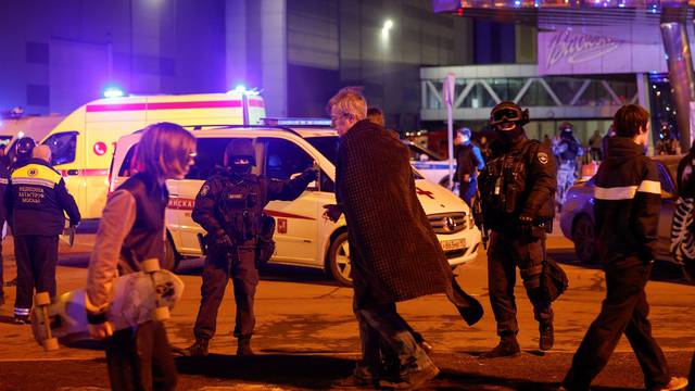Shooting and blast reported at concert hall near Moscow