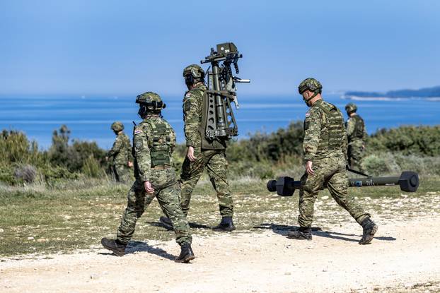 Pula: Na Kamenjaku se održava Međunarodna vojna vježba "Štit 25"