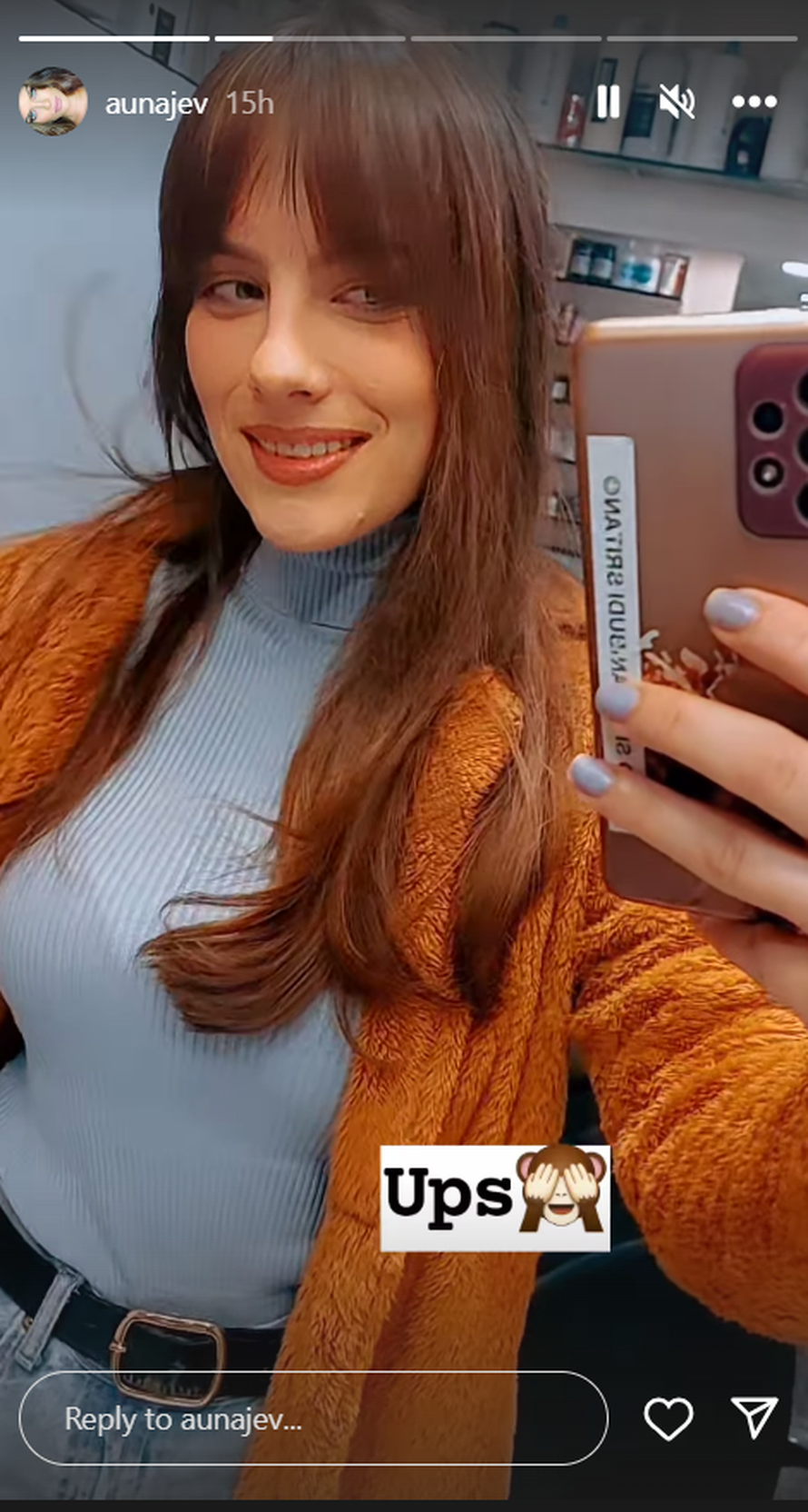 Ana Uršula Najev promijenila je frizuru nakon snimanja serije