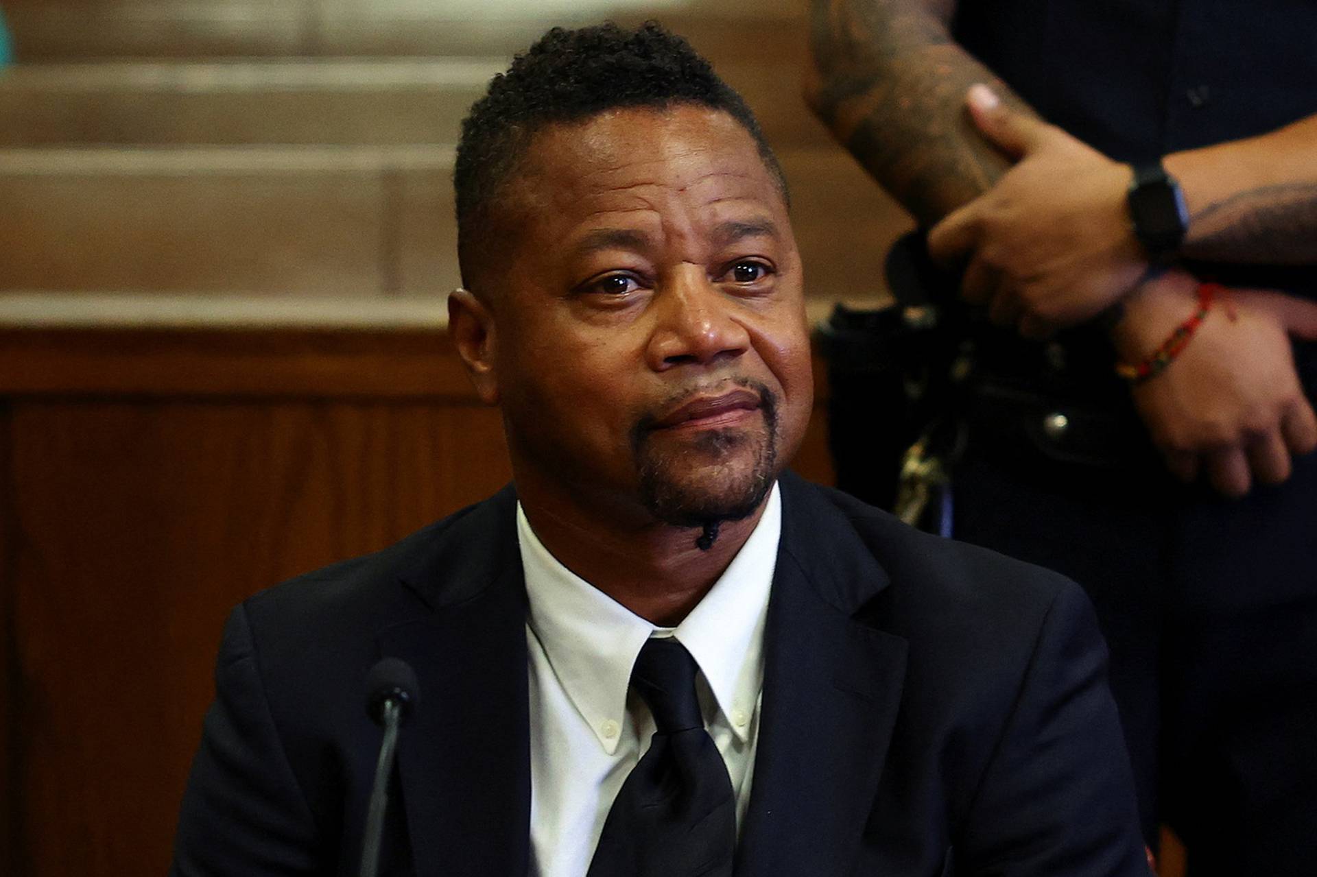 Actor Cuba Gooding Jr. appears in New York Criminal Court