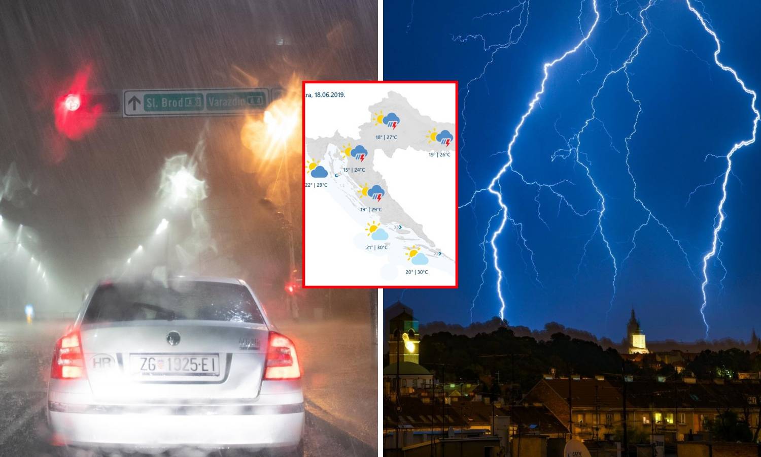 Kakvo vrijeme čeka Hrvatsku nakon oluje, tuča i pijavica?