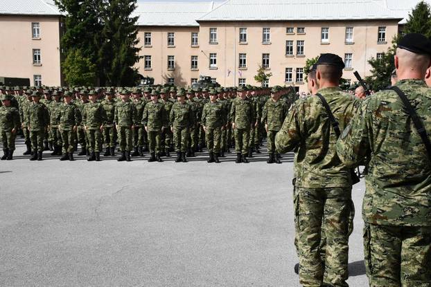 Požega: Svečana prisega ročnika na temeljnom vojnom osposobljavanju