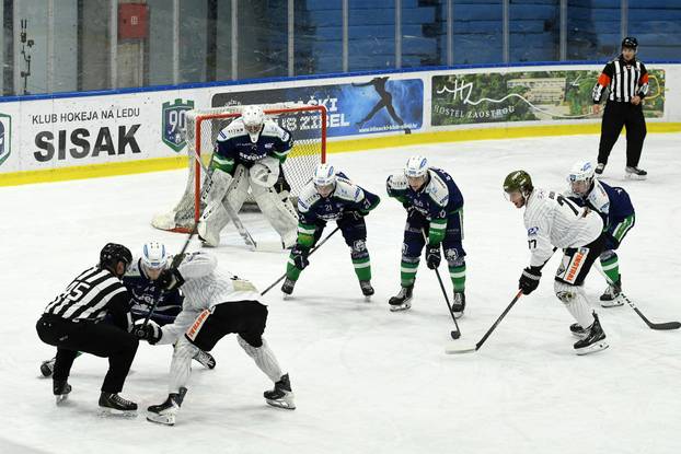 Sisak: Peta utakmica poluifinala Alpske lige KHL Sisak - HC Mefrano