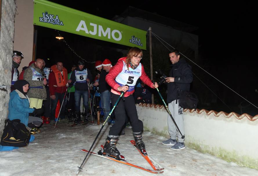 Skijaški spektakl uz more: Iška kraljica privukla je stotine ljudi