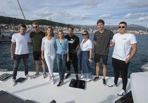 Split, 09.10.2024 - Snimanje kalendara Hrvatskog vaterpolo saveza